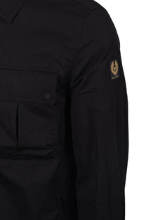 Belstaff Drome Overshirt Black Belstaff