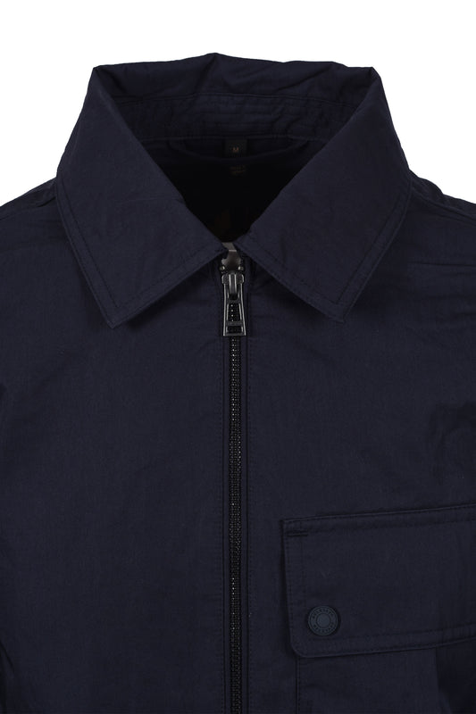 Belstaff Drome Overshirt Dark Ink