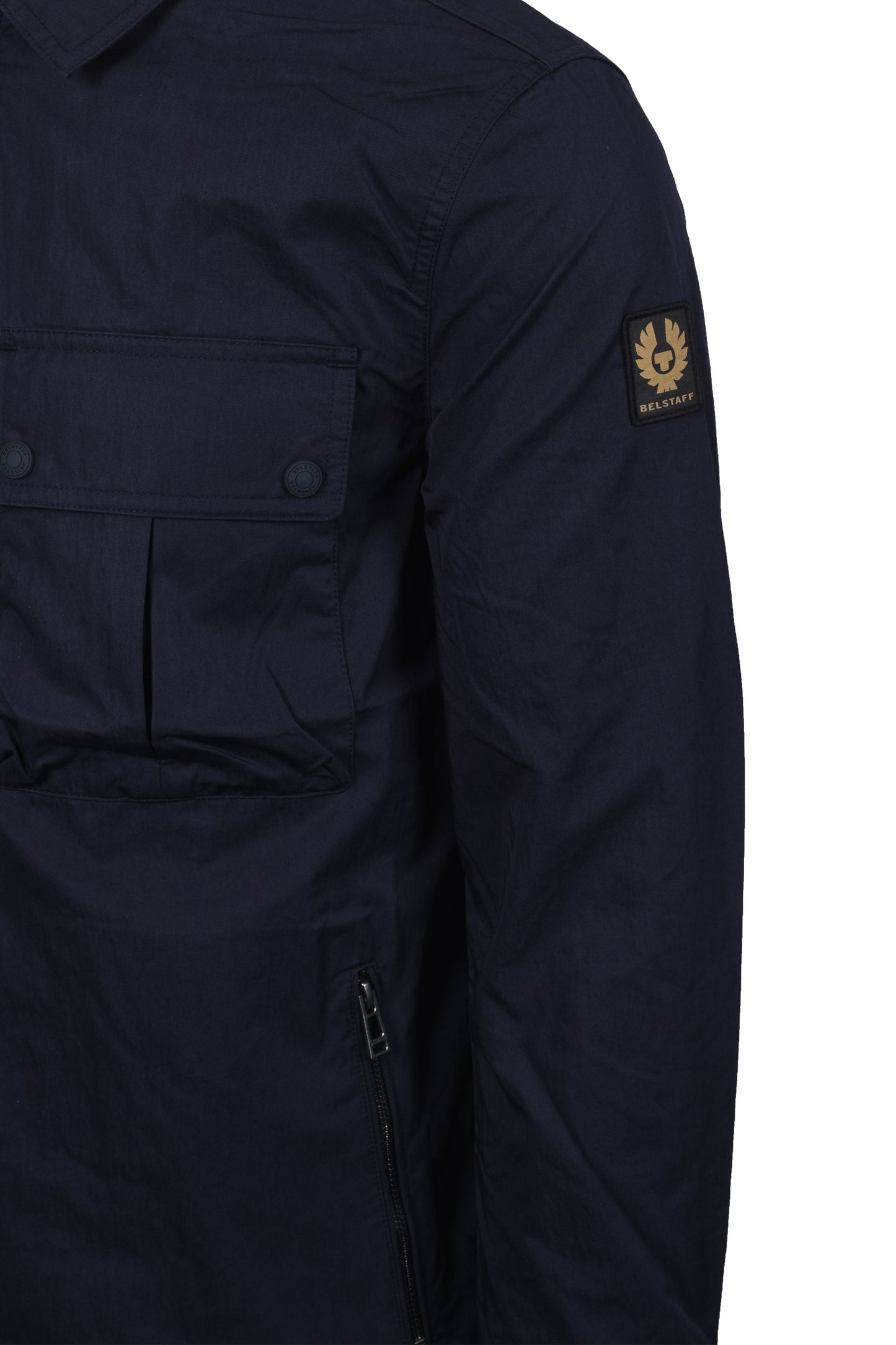 Belstaff Drome Overshirt Dark Ink