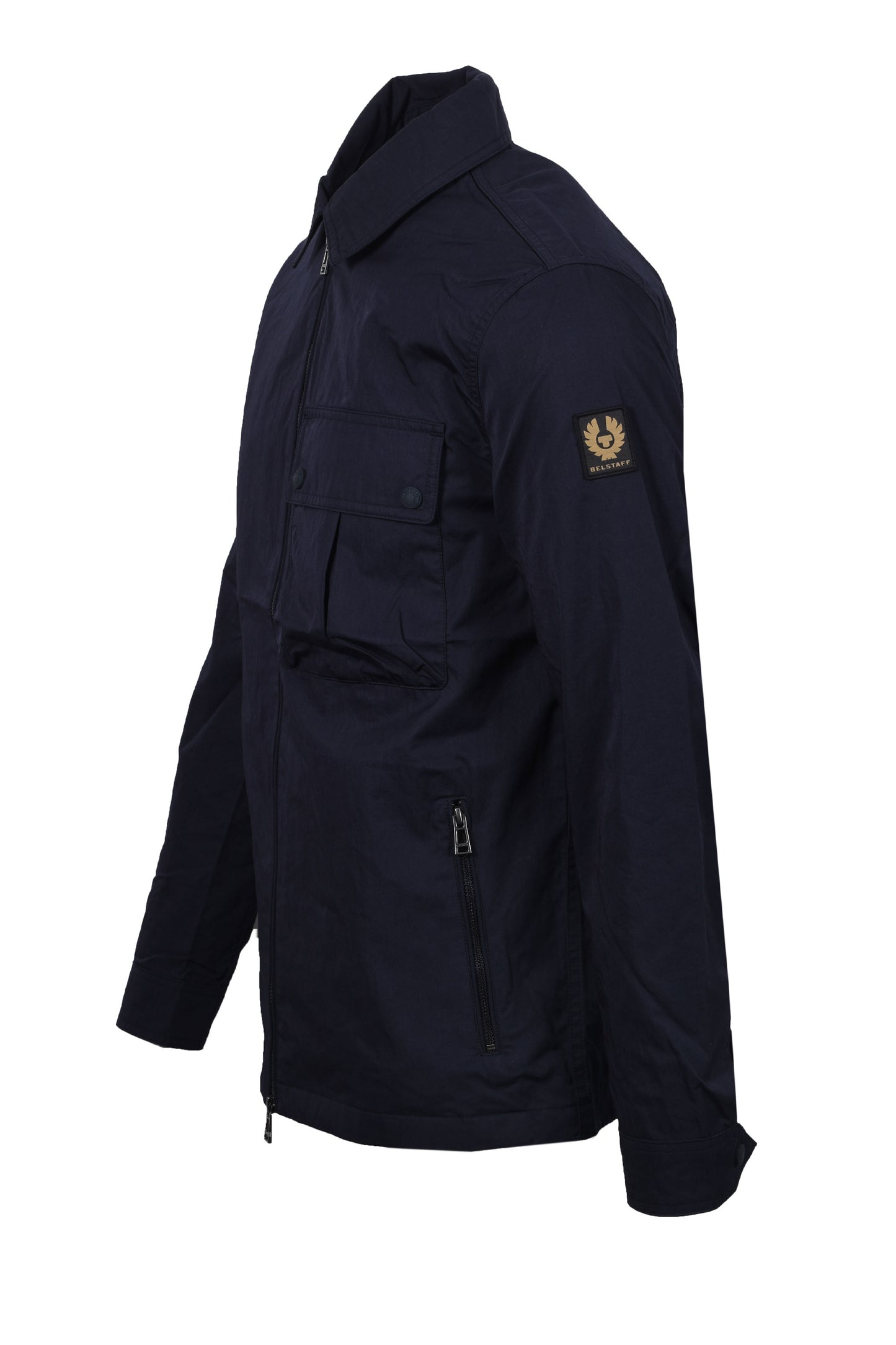 Belstaff Drome Overshirt Dark Ink