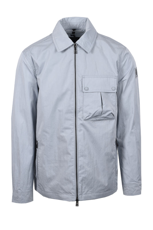 Belstaff Drome Overshirt Quarry Blue