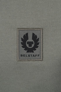 Belstaff Half Zip Sweatshirt Sage Green Belstaff