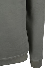 Belstaff Half Zip Sweatshirt Sage Green Belstaff
