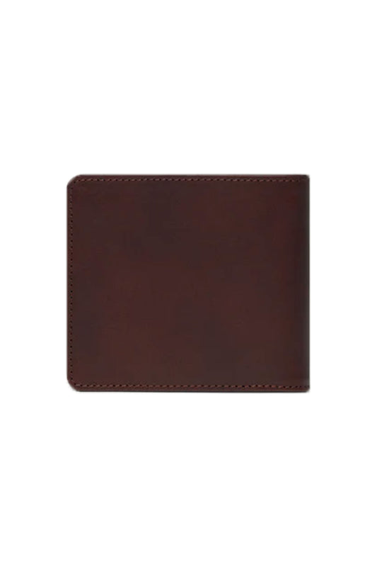 Belstaff Hanchurch Bi-Fold Leather Wallet Antique Brown