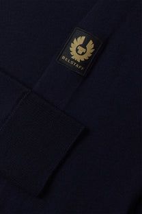 Belstaff Kyle Knitted Polo Polo Shirt Dark Ink Belstaff
