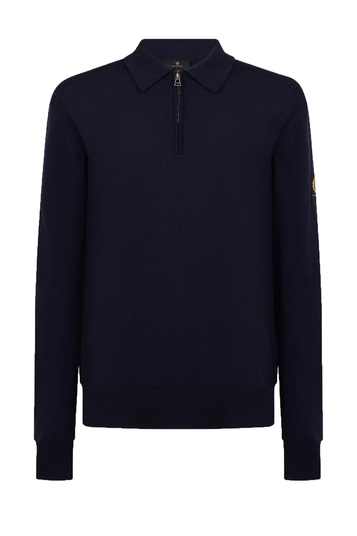 Belstaff Kyle Knitted Polo Polo Shirt Dark Ink Belstaff
