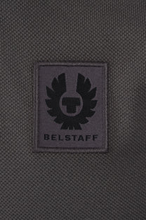 Belstaff Long Sleeved Polo Shirt Tornado Grey Belstaff
