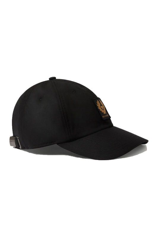 Belstaff Phoenix Patch Waxed Cap Black