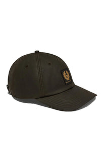Belstaff Phoenix Patch Waxed Cap Faded Olive Belstaff