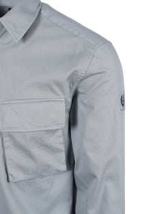 Belstaff Scale Long Sleeved Shirt Quarry Blue Belstaff