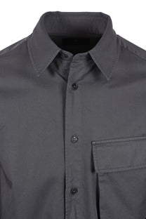 Belstaff Scale Long Sleeved Shirt Tornado Grey Belstaff