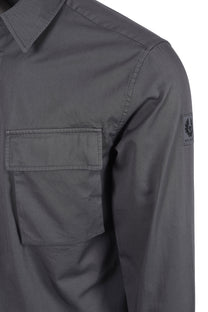 Belstaff Scale Long Sleeved Shirt Tornado Grey Belstaff