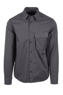 Belstaff Scale Long Sleeved Shirt Tornado Grey Belstaff