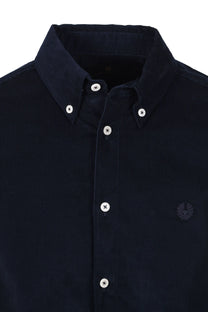 Belstaff Street Corduroy Shirt Dark Ink Belstaff