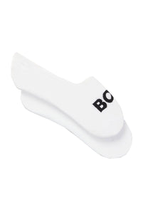 Boss Black 2 Pack Uni Logo Socks White Boss Black