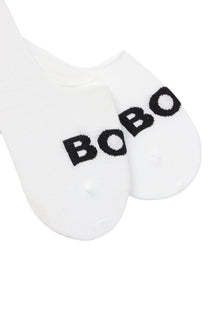 Boss Black 2 Pack Uni Logo Socks White Boss Black