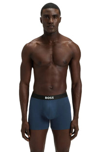 BOSS 3P D.BECKHAM BOXER BRIEFS Blue/Navy/Red Boss Black