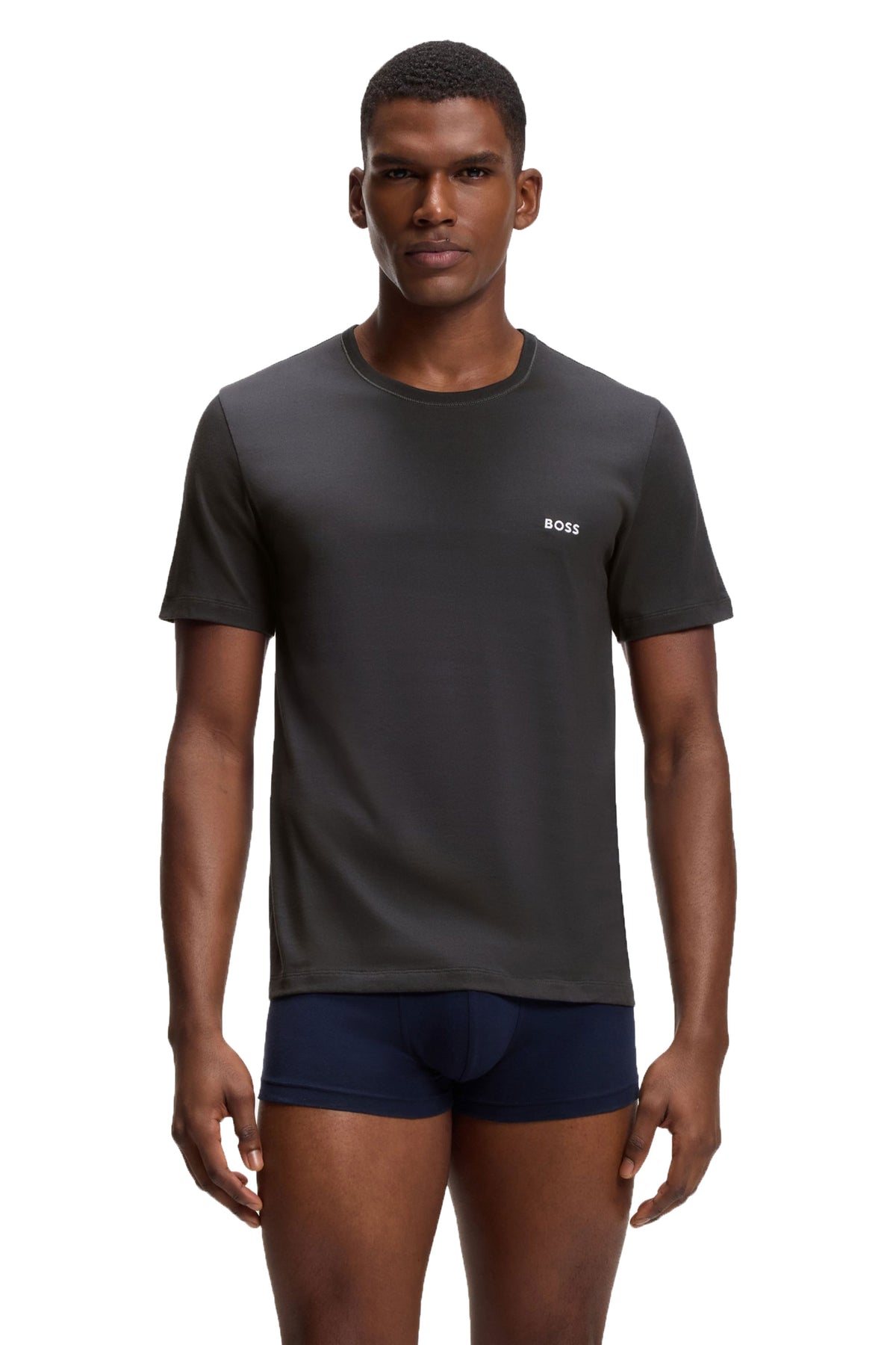 Boss Black 3 PACK T-SHIRT OPEN BLUE