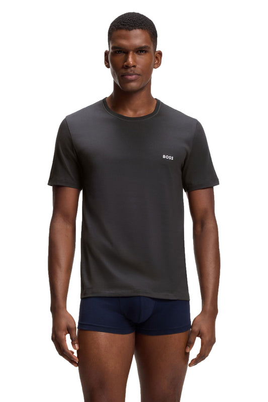 Boss Black 3 PACK T-SHIRT OPEN BLUE