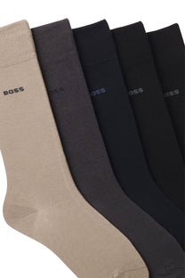 Boss Black 5 PACK RS BUSINESS SOCKS | OPEN MISC