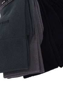 Boss Black 5 Pack Socks Grey/Black Boss Black