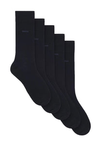 Boss Black 5P RS BUSINESS SOCKS DARK BLUE Boss Black