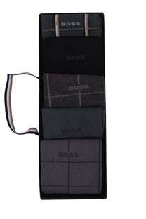 Boss Black 5P SOCK GIFT SET GREY MULTI Boss Black