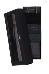 Boss Black 5P SOCK GIFT SET GREY MULTI Boss Black