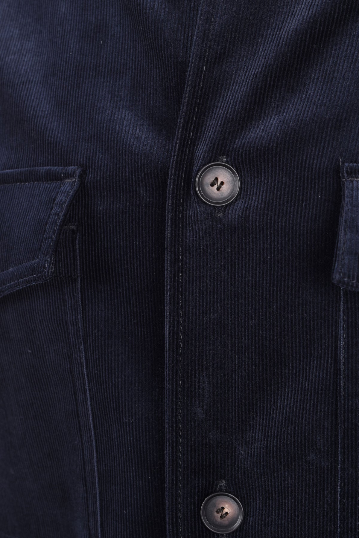 Boss Black BOSS C CARPER CORDUROY OVERSHIRT DARK BLUE
