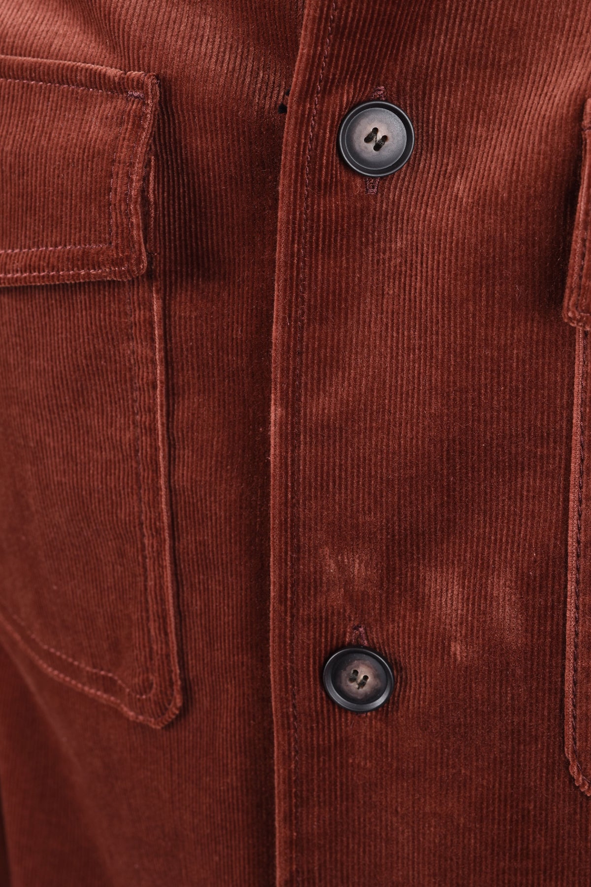 Boss Black BOSS C CARPER CORDUROY OVERSHIRT MEDIUM BROWN