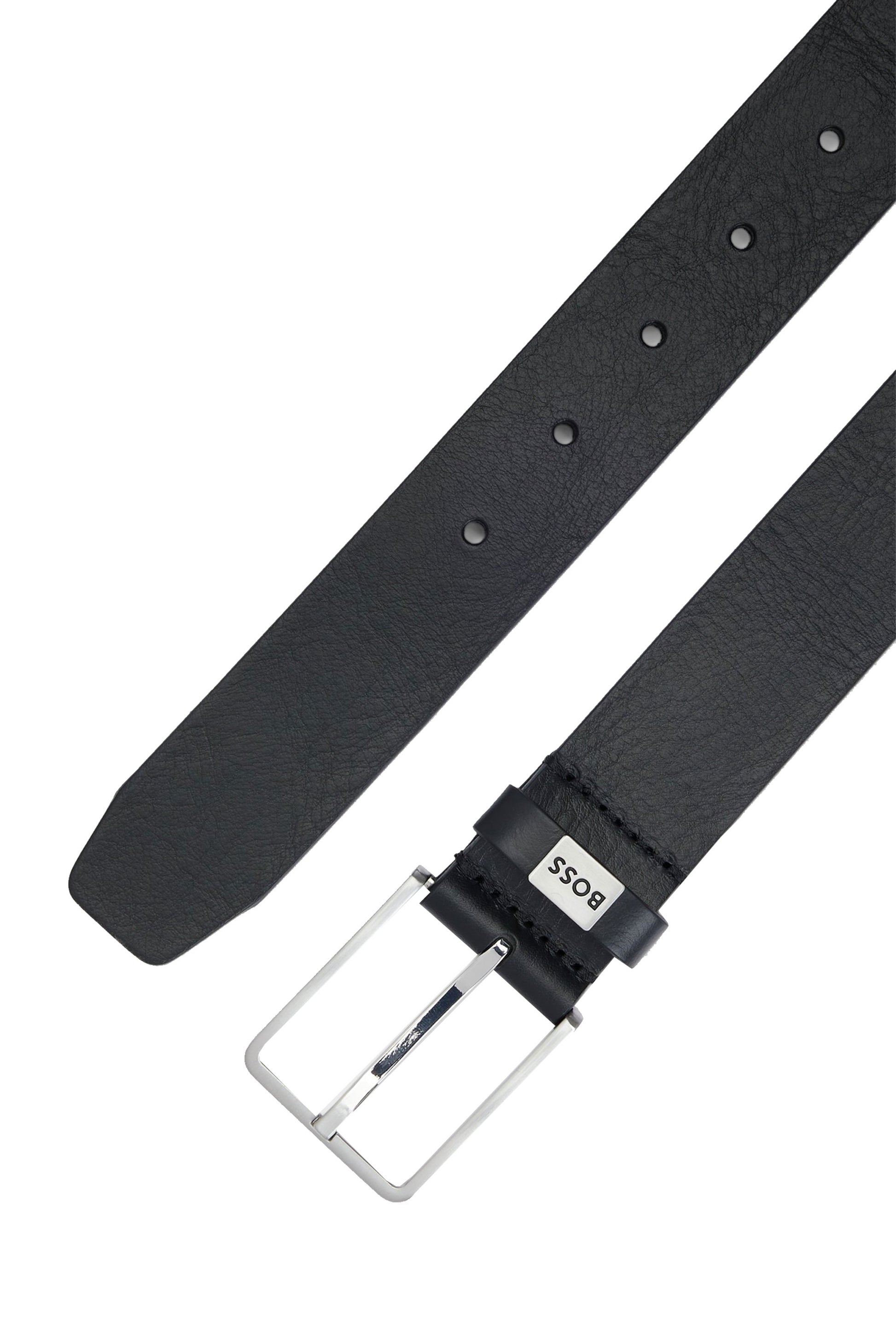 Boss Black BOSS ELIO BELT DARK BROWN Boss Black Michael Stewart Menswear  Belts
