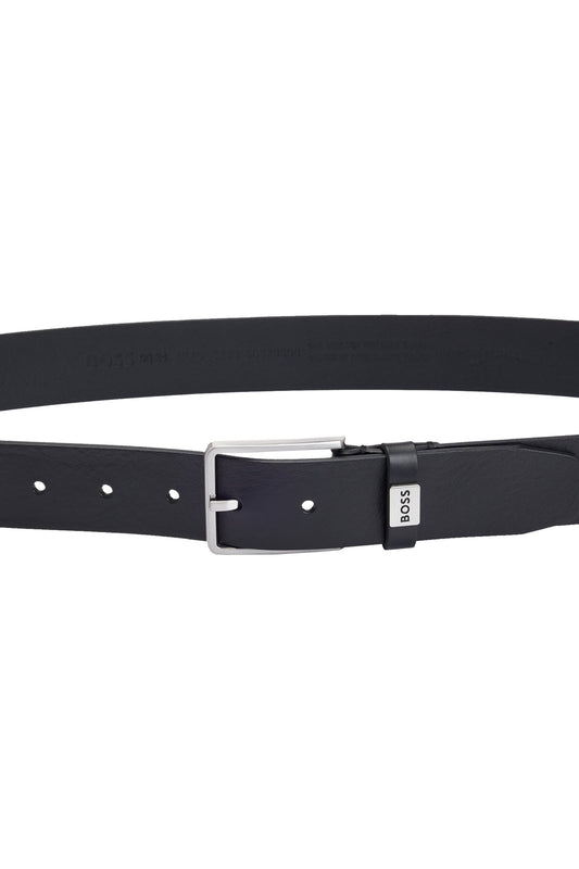 Boss Black BOSS ELIO BELT DARK BROWN Boss Black Michael Stewart Menswear  Belts
