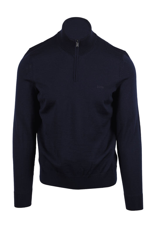Boss Black BOSS H EBENJI ZIP SWEATSHIRT DARK BLUE