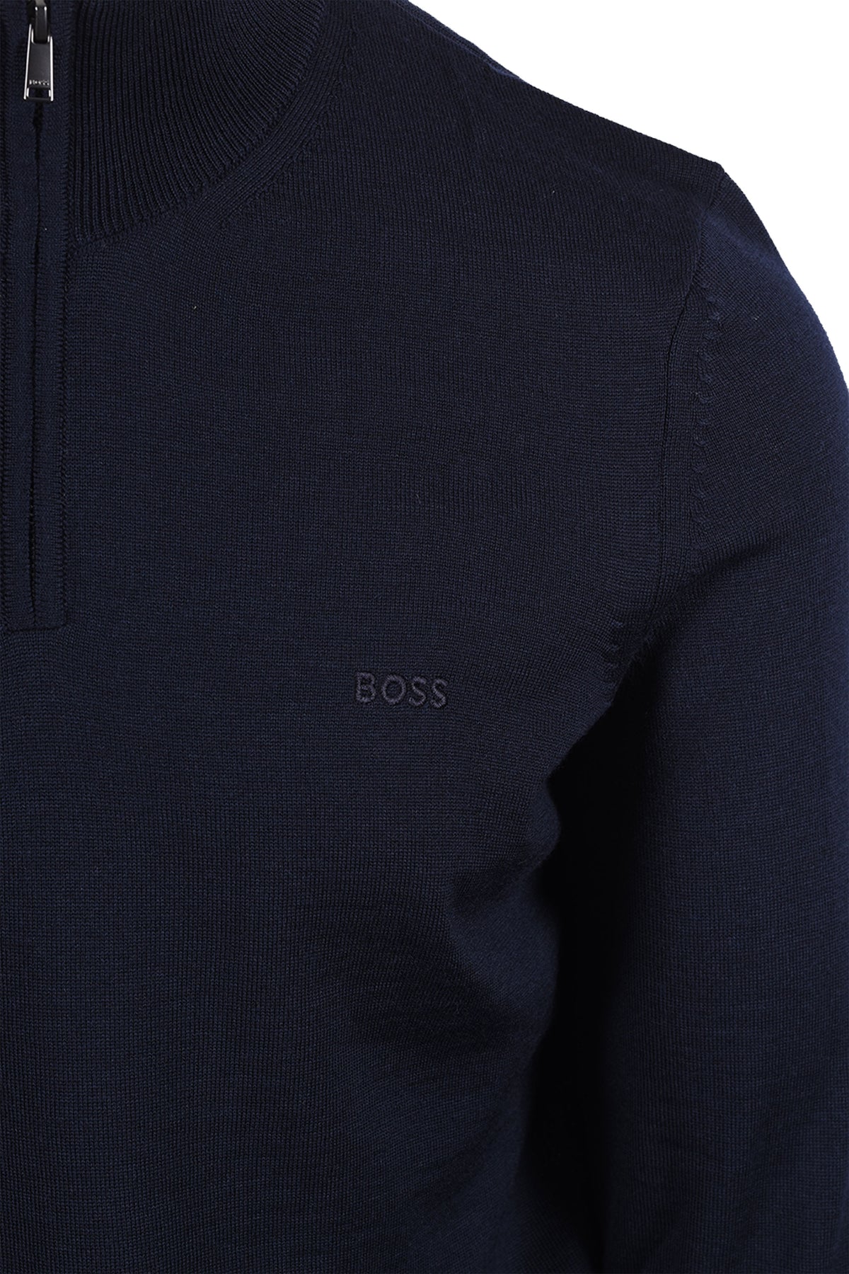 Boss Black BOSS H EBENJI ZIP SWEATSHIRT DARK BLUE