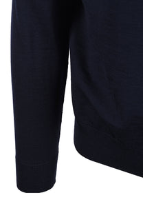 Boss Black BOSS H EBENJI ZIP SWEATSHIRT DARK BLUE
