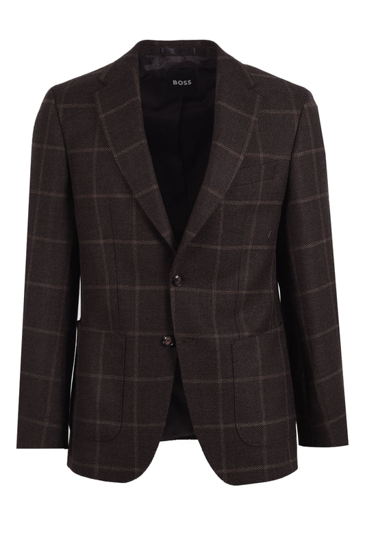 Boss Black BOSS H HUTSON JACKETS DARK BROWN Boss Black Michael Stewart Menswear  Jackets