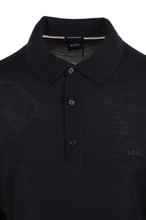 Boss Black BOSS H LANCIONE KNITTED POLO BLACK