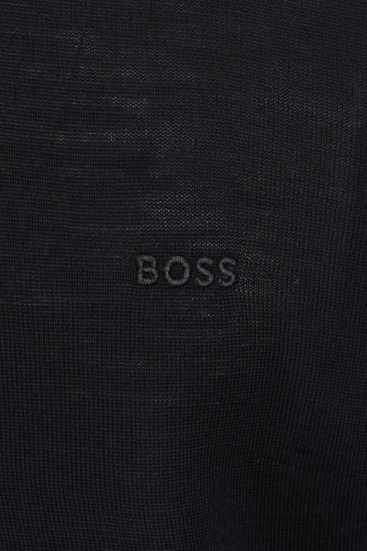 Boss Black BOSS H LANCIONE KNITTED POLO BLACK