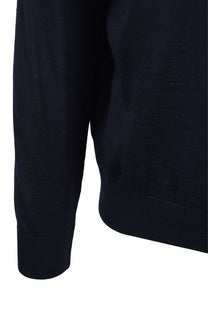Boss Black BOSS H LANCIONE KNITTED POLO DARK BLUE