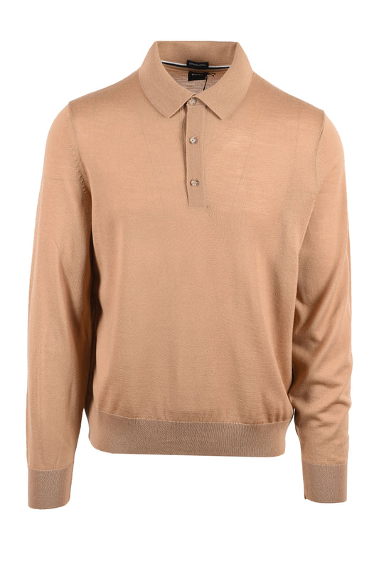 Boss Black BOSS H LANCIONE POLO BEIGE Boss Black Michael Stewart Menswear  Polo Shirts