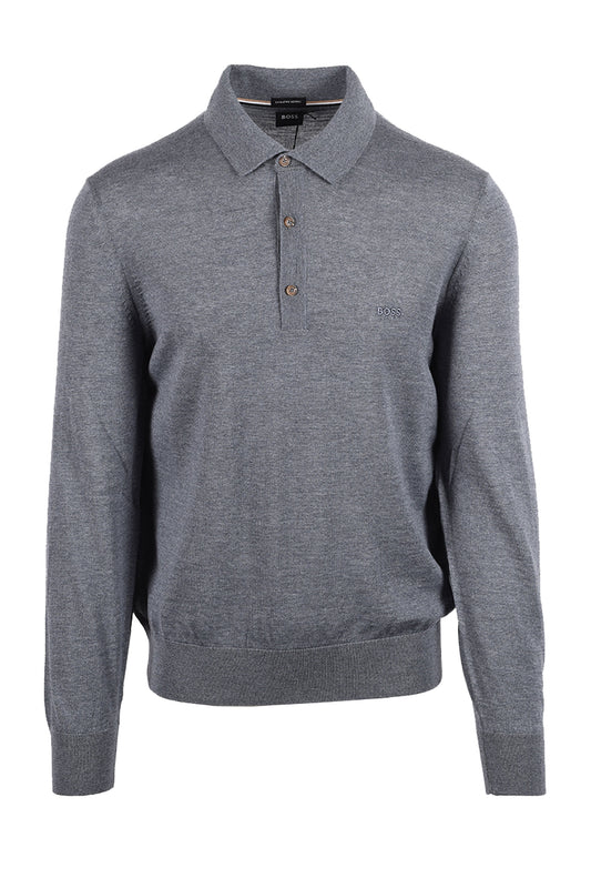 Boss Black BOSS H LANCIONE POLO MEDIUM GREY
