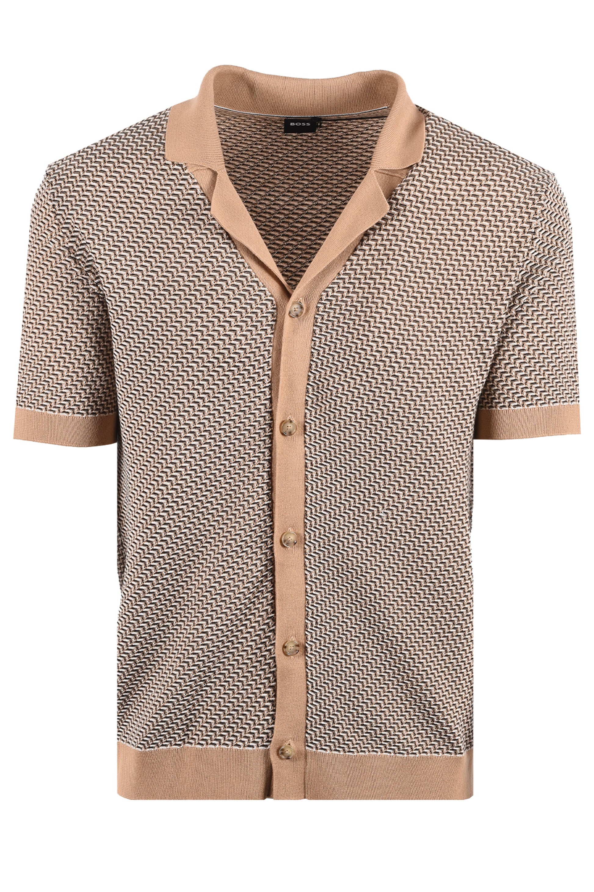 Boss Black BOSS H LOMARE POLO MEDIUM BEIGE Boss Black Michael Stewart Menswear  Polo Shirts