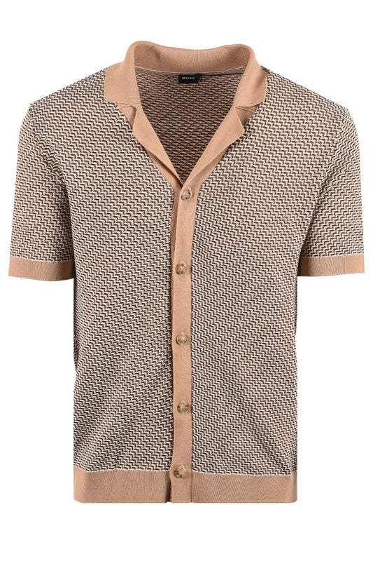 Boss Black BOSS H LOMARE POLO MEDIUM BEIGE Boss Black Michael Stewart Menswear  Polo Shirts