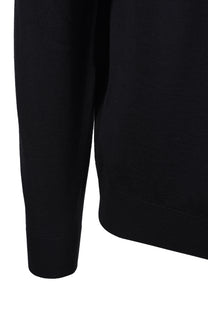 Boss Black BOSS H MELBA V NECK SWEATSHIRT BLACK