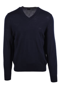 Boss Black BOSS H MELBA V NECK SWEATSHIRT DARK BLUE