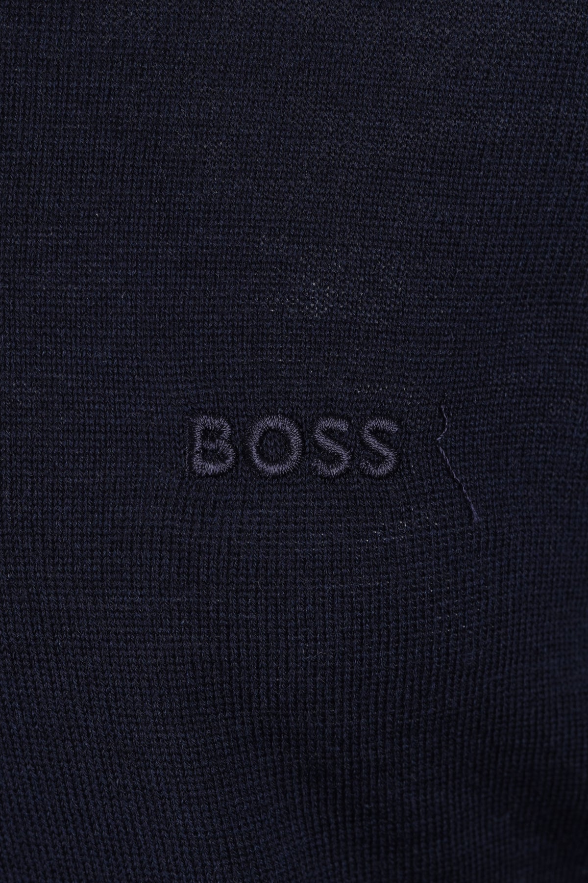 Boss Black BOSS H MELBA V NECK SWEATSHIRT DARK BLUE