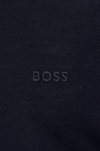 Boss Black BOSS H MELBA V NECK SWEATSHIRT DARK BLUE