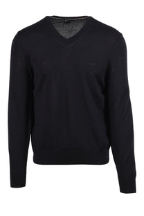 Boss Black BOSS H MELBA V NECK SWEATSHIRT BLACK