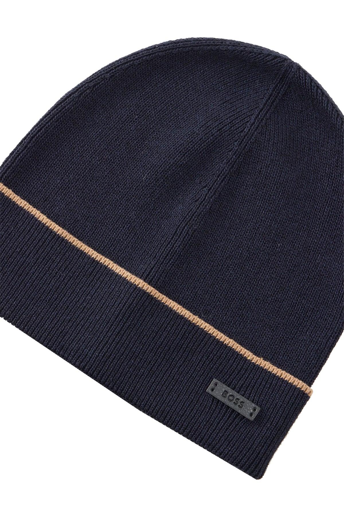 Boss Black BOSS HENZO KNITTED SCARF DARK BLUE