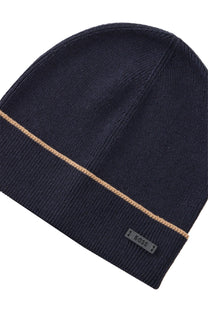 Boss Black BOSS HENZO KNITTED SCARF DARK BLUE